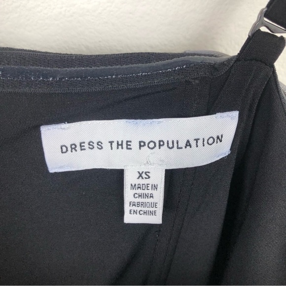 Dress The Population Ombré ruched side panel Bodycon dress size: XS - Picture 4 of 15